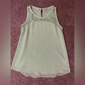 Naked Zebra lime green top